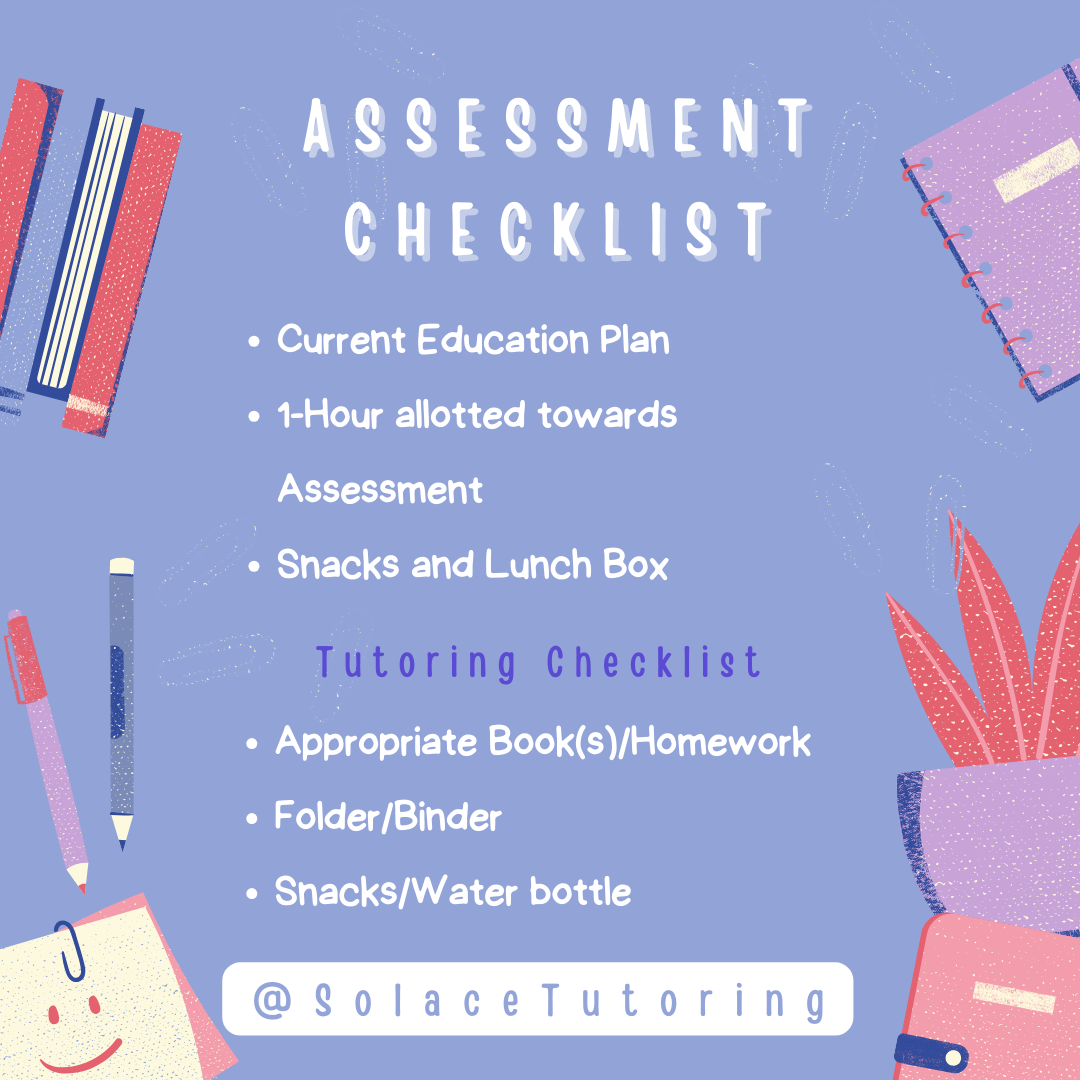 Assessment Checklist